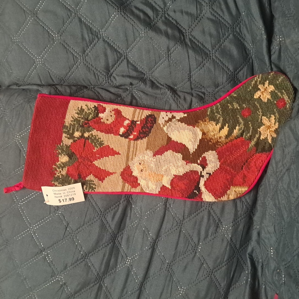 NWT Santa Christmas Stocking